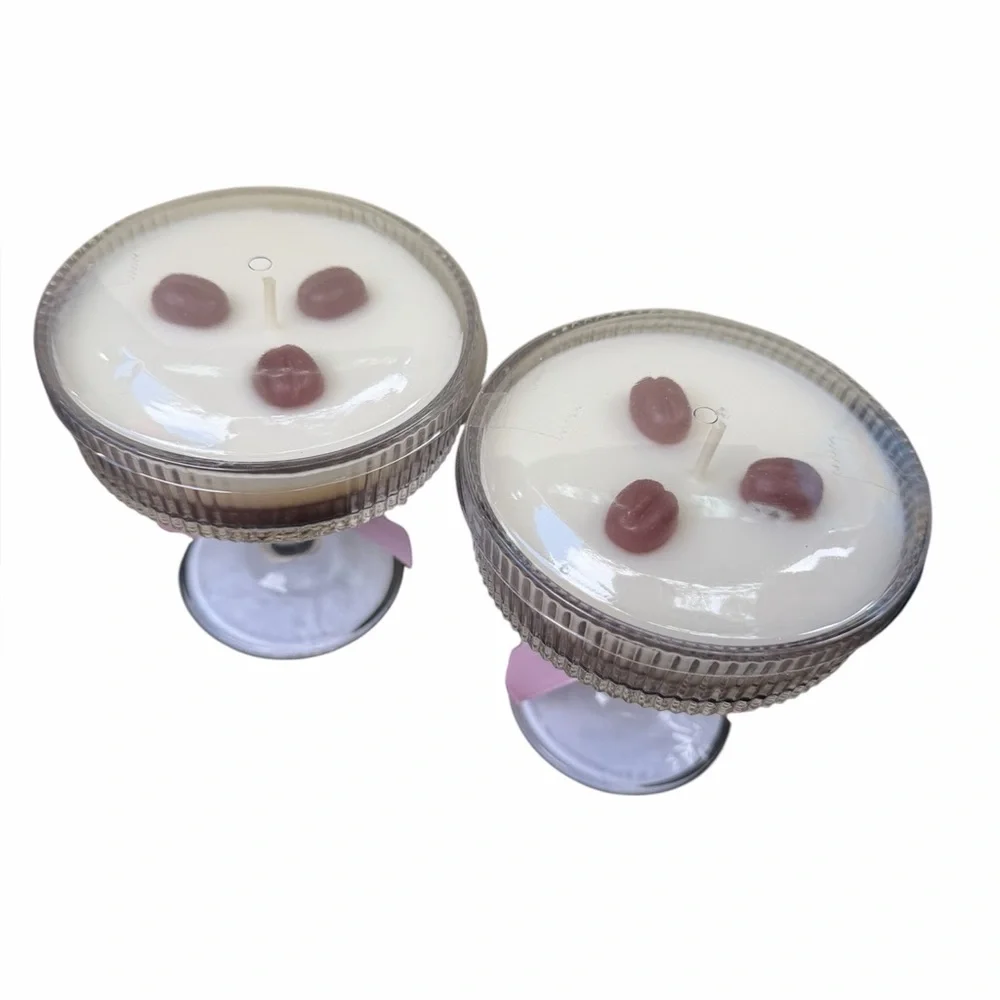 Martini Espresso Candle Set of 2